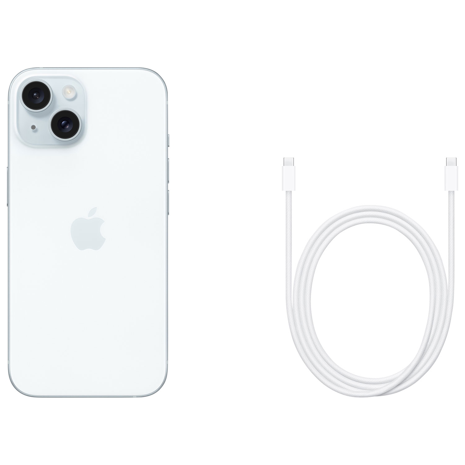 Remis à neuf - iPhone 15 128&nbsp;Go d'Apple - Bleu - Déverrouillé - eSIM