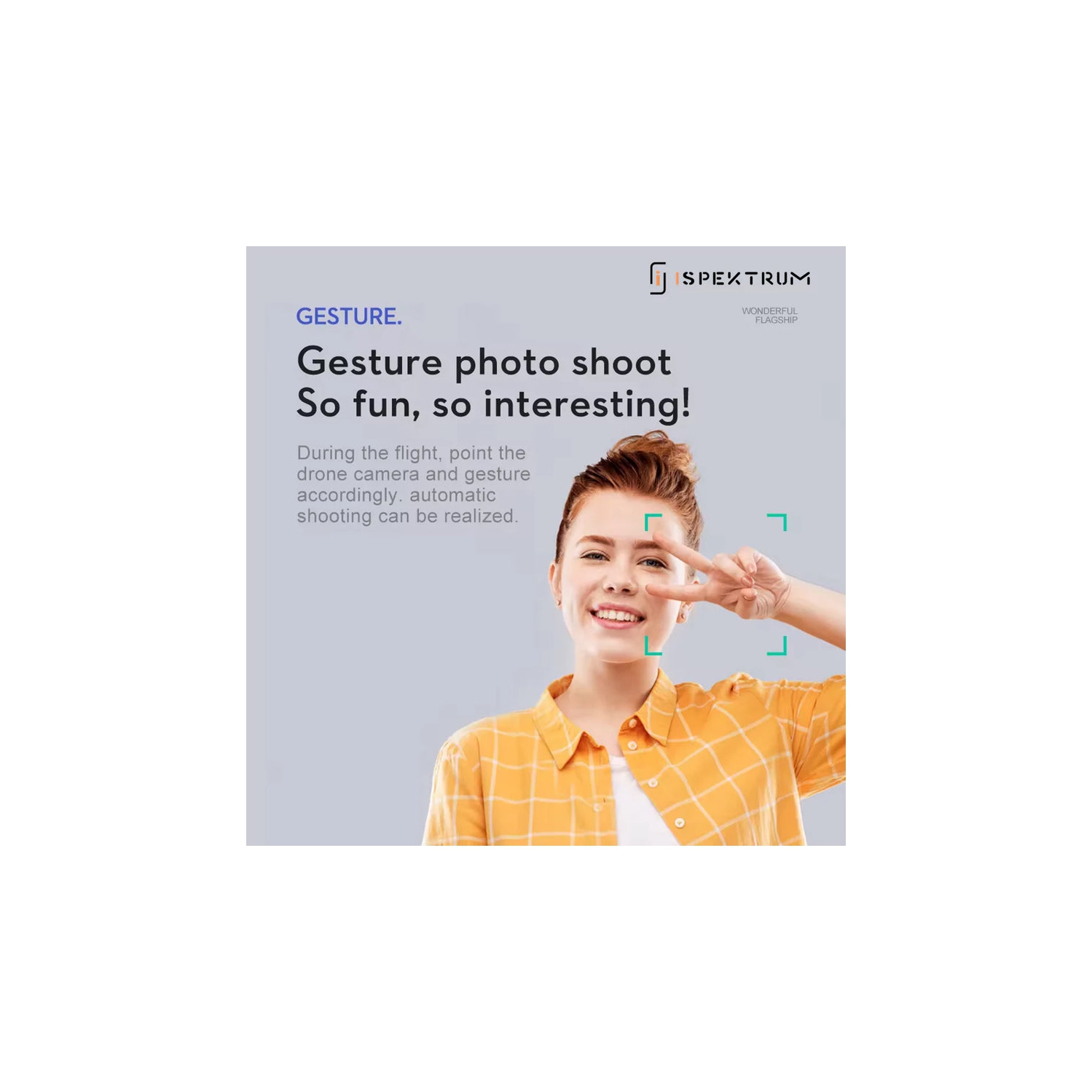 Drone FlyBot iS2S Max d'ISPEKTRUM avec caméra 4K pour adultes drone téléguidé à pilotage en immersion à 360 obstacles de moins de 250&nbsp;g $ avec