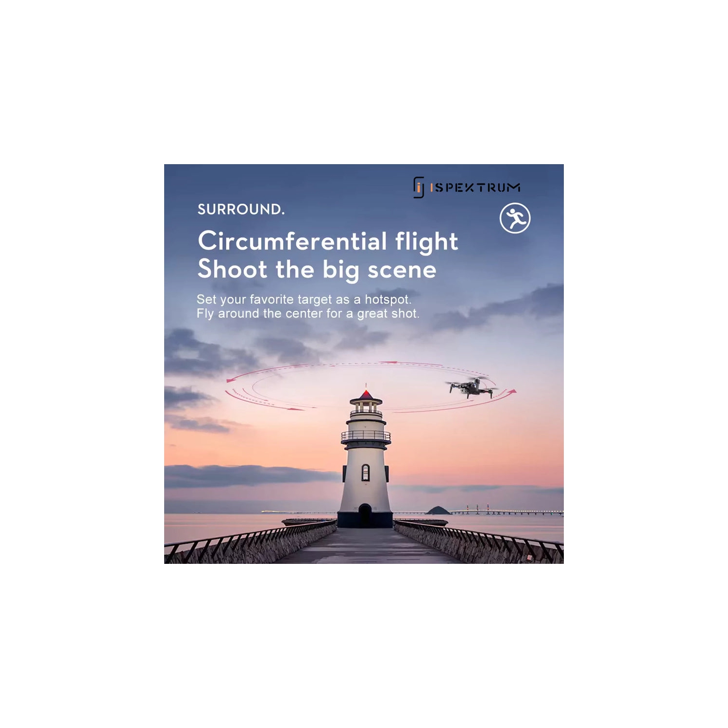 Drone FlyBot iS2S Max d'ISPEKTRUM avec caméra 4K pour adultes drone téléguidé à pilotage en immersion à 360 obstacles de moins de 250&nbsp;g $ avec