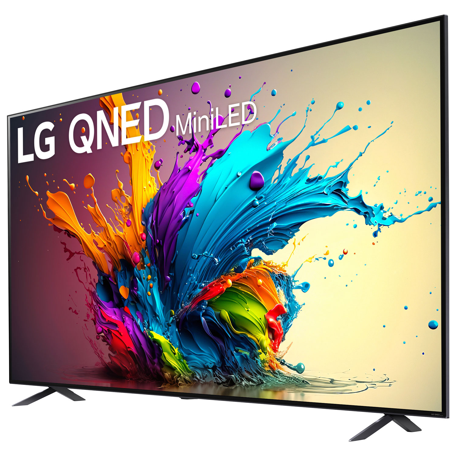 Téléviseur intelligent webOS HDR QNED mini-DEL UHD 4K de 86 po de LG - 2024