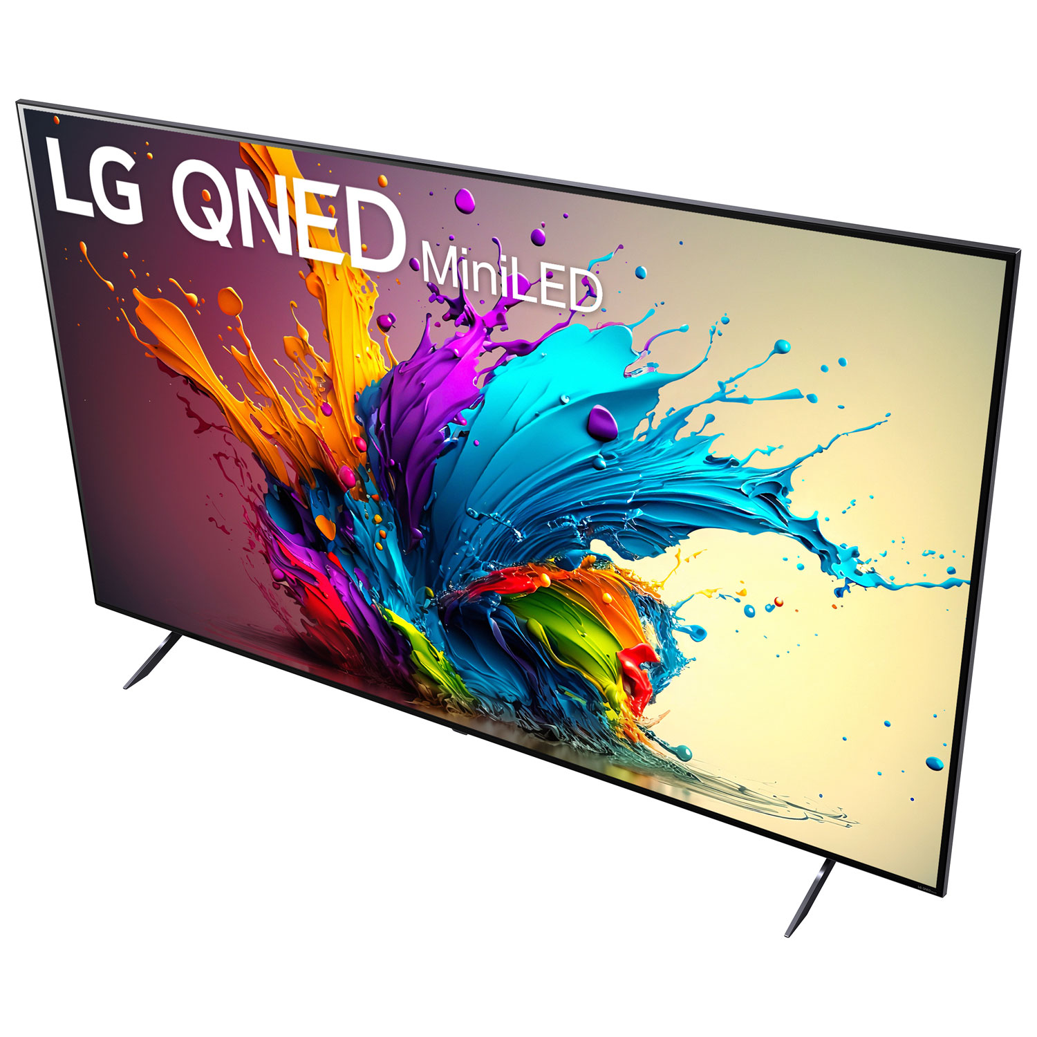 Téléviseur intelligent webOS HDR QNED mini-DEL UHD 4K de 86 po de LG - 2024