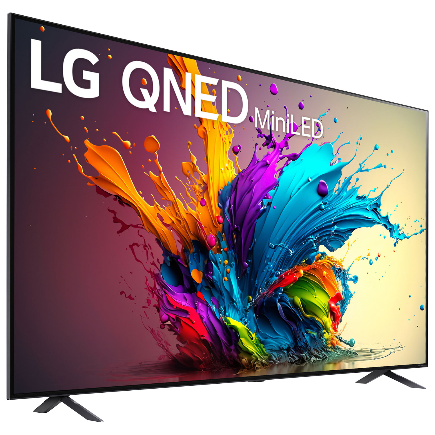 Téléviseur intelligent webOS HDR QNED mini-DEL UHD 4K de 86 po de LG - 2024