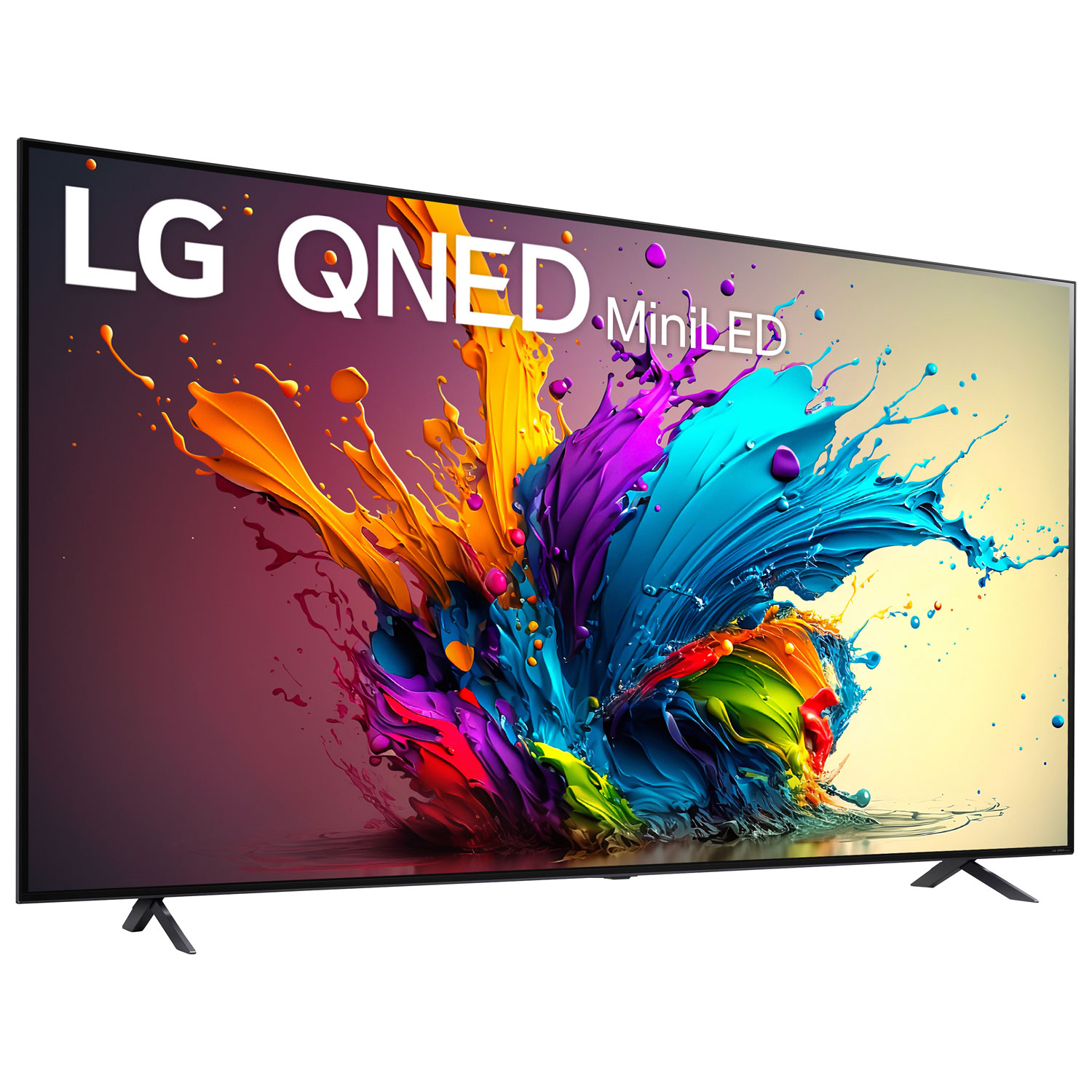 Téléviseur intelligent webOS HDR QNED mini-DEL UHD 4K de 86 po de LG - 2024