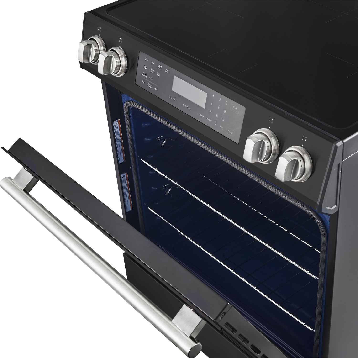 Forno Espresso – Cuisinière à induction encastrable de 30&nbsp;po Donatello, noir