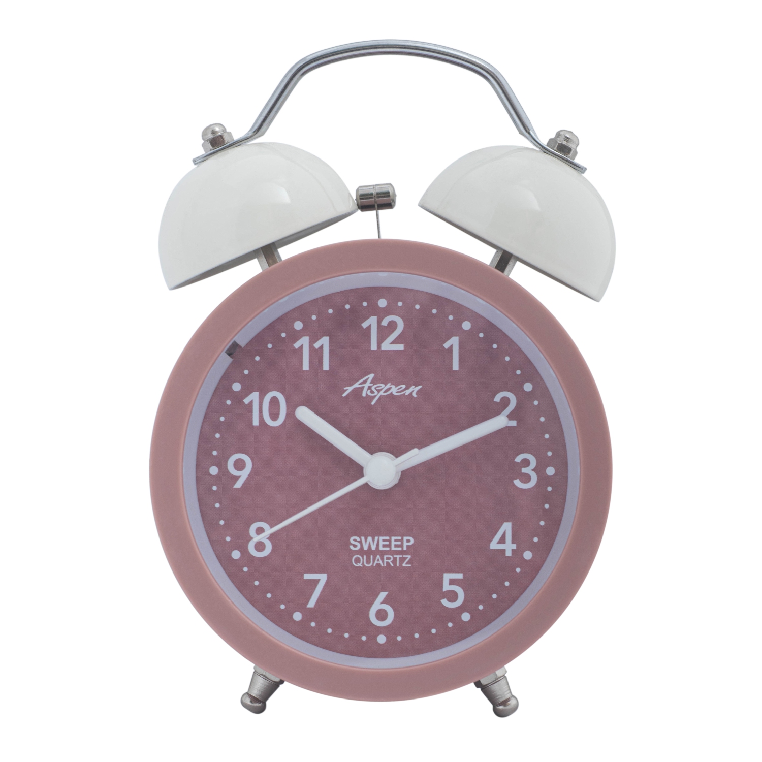 Réveille-matin analogique à deux cloches bruyantes pour adultes et enfants, rétroéclairage doux, réveil rétro pour grands pyjamas, alimentation par