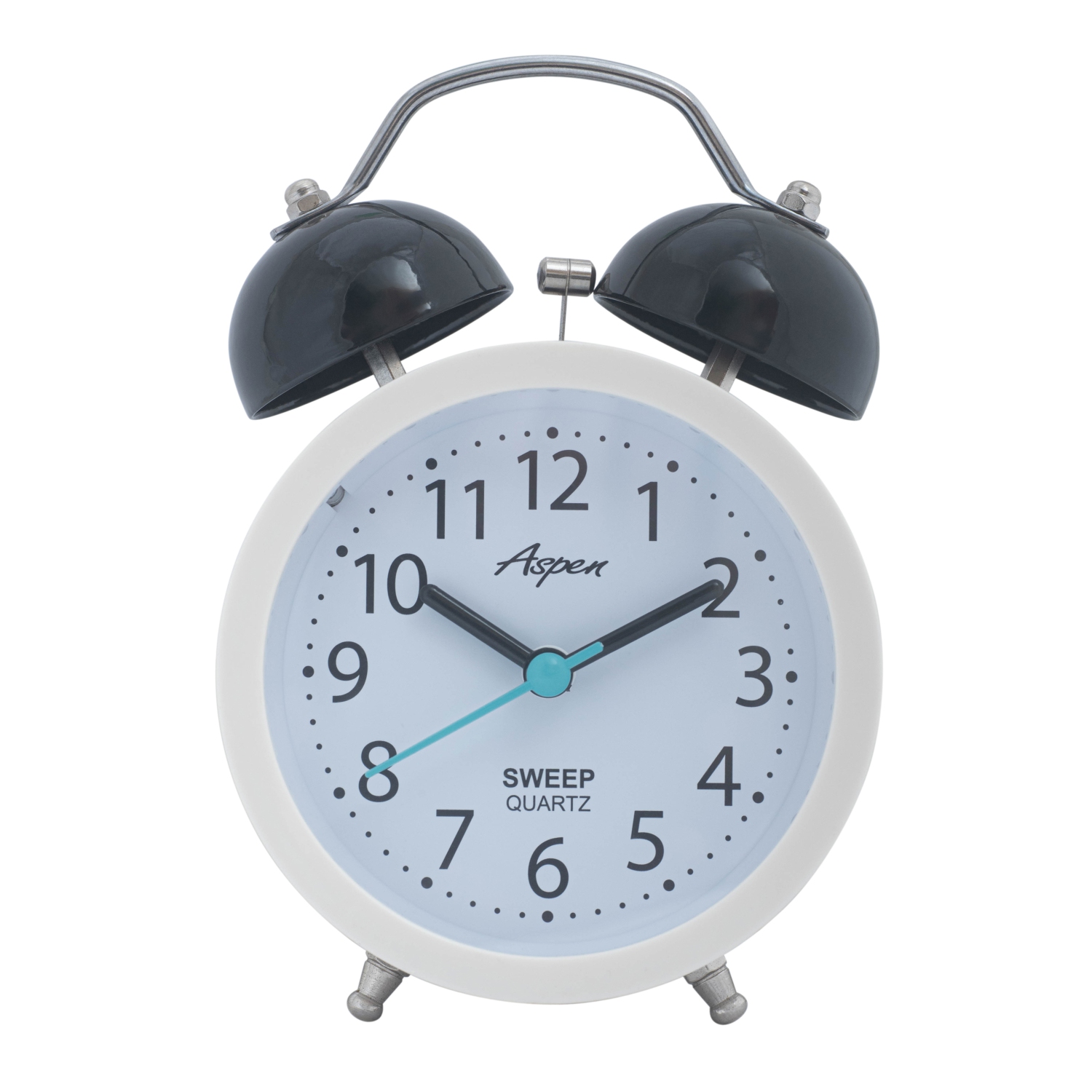 Cute Twin Bell Analog Alarm Clock for Kids, Soft Backlight, Loud Alarm Clock for Heavy Sleepers, Battery Powered, Easy to Read Dial