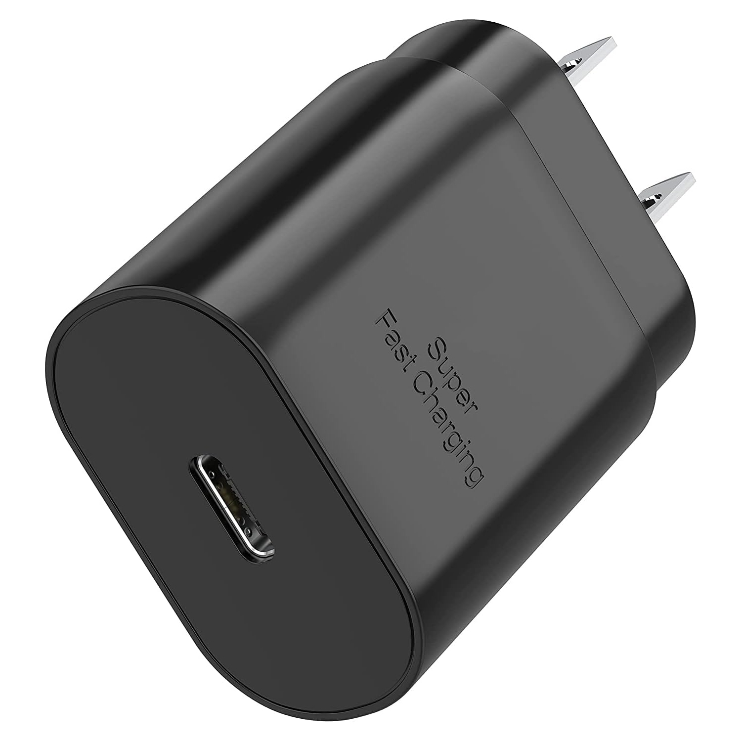 WTECH – Chargeur mural USB-C 25&nbsp;W PD Super Fast charger de type C, adaptateur de chargement rapide pour Galaxy S24, Pixel, Motorola