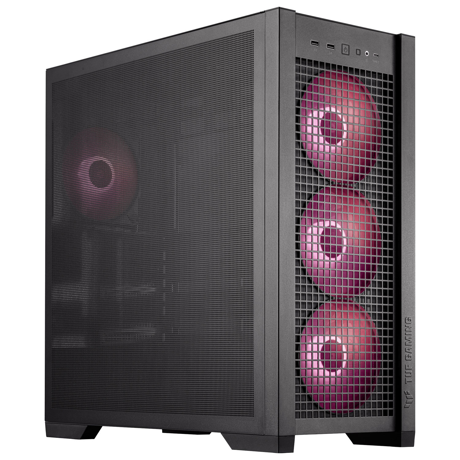 ASUS TUF Gaming GT302 ARGB ATX Mid-Tower Case - Black