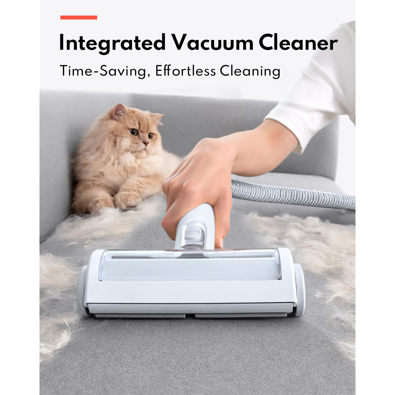 HomeRunPet Ultra Quiet Dog Vacuum for Shedding