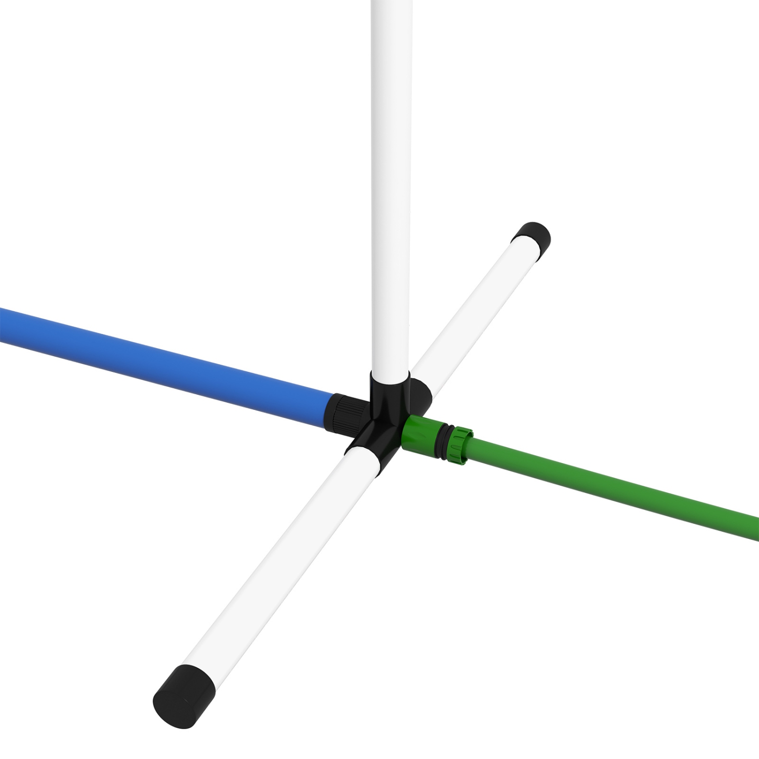 PawHut – Ensemble d’équipement d’agilité pour chiens 2pcs, trousse d’agilité pour chiens avec poteaux tissés, tube d’eau en aérosol, sifflet, sac de