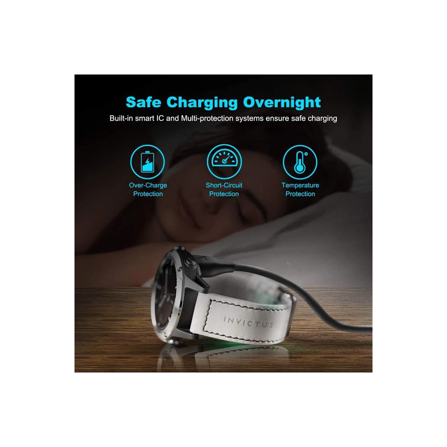 Charger Charging Cable for Garmin Fenix 7 6 5 S X,Forerunner 945 45 45S 245 Music,Vivoactive 3 4 4S,Instinct 1 2 2S Tide Tactical,Approach S10 S40