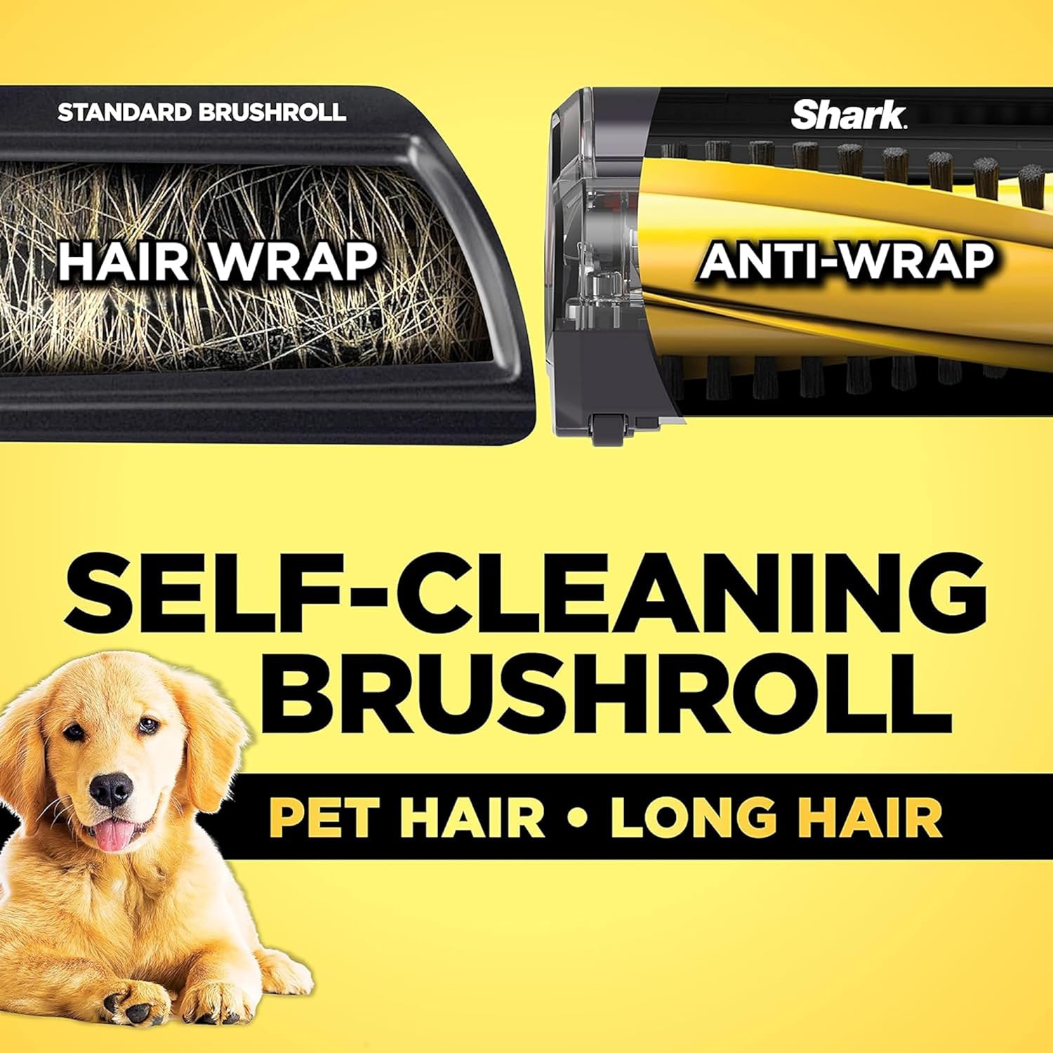 Aspirateur vertical à rouleau-brosse autonettoyant Navigator Zero-M Pet Pro de Shark (remis à neuf) - Bon état