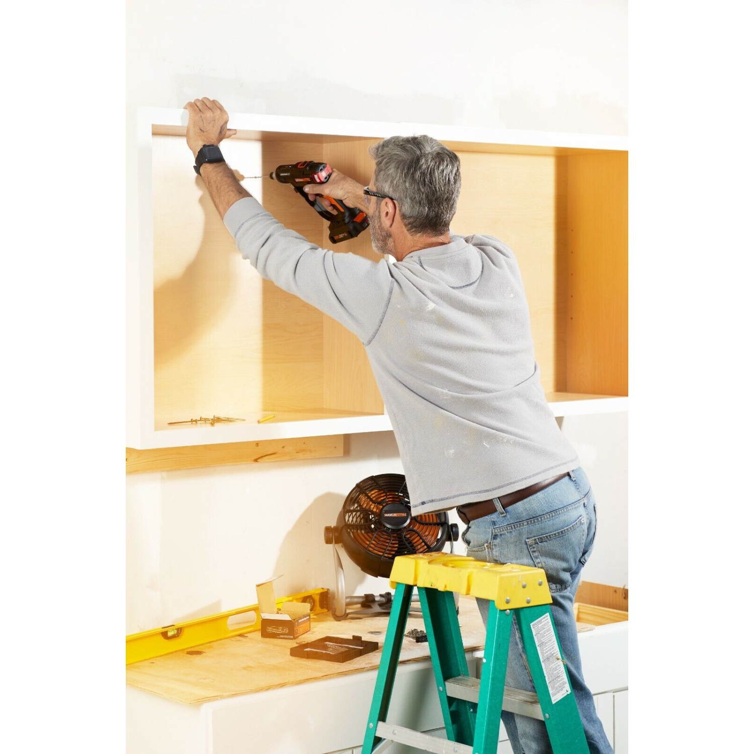 Worx WX177L Nitro 20V Brushless Switchdriver 2.0 2-in-1 Cordless Drill and Driver