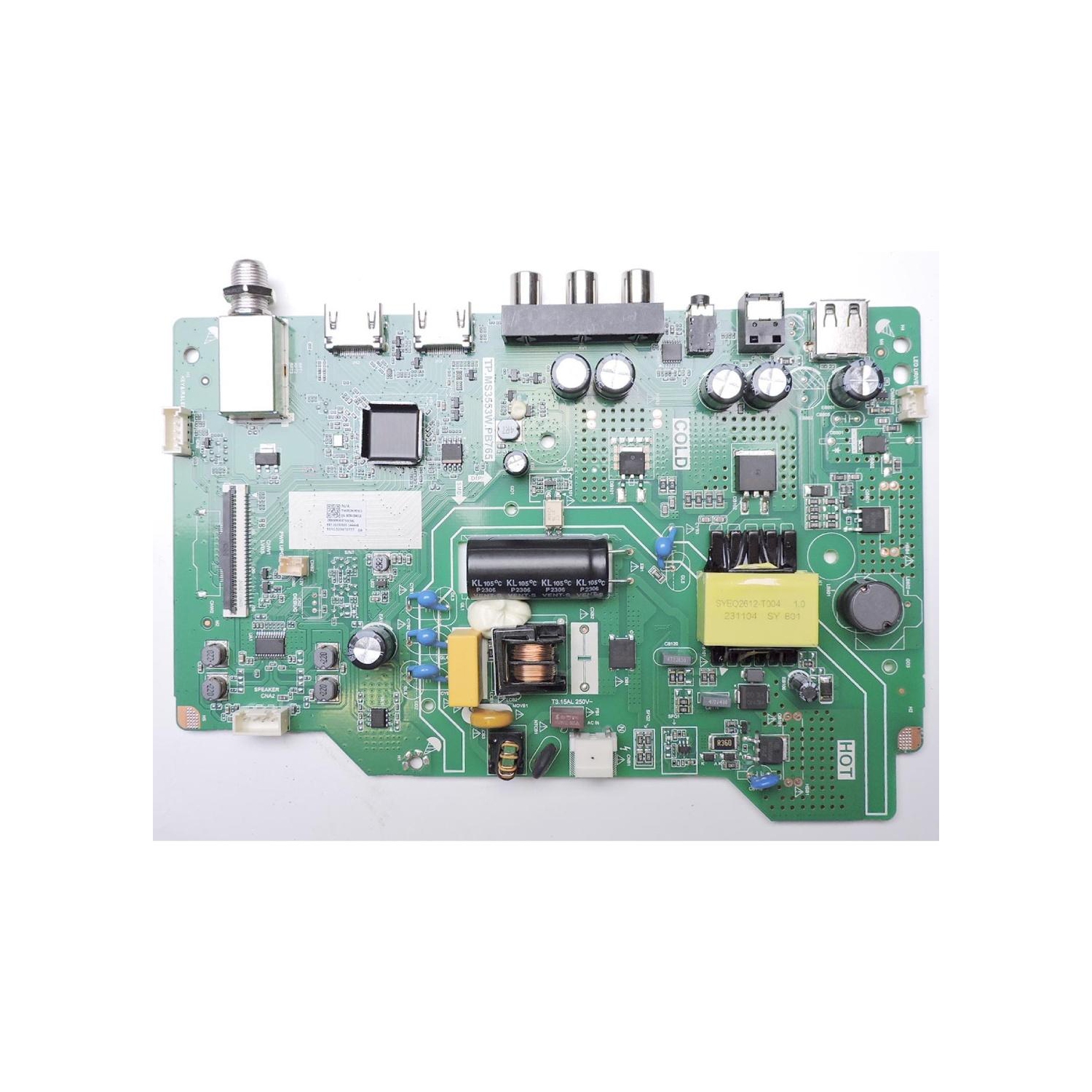 Refurbished (Good) Insignia Main Board/Power Supply 0980-0900-3750(0A)