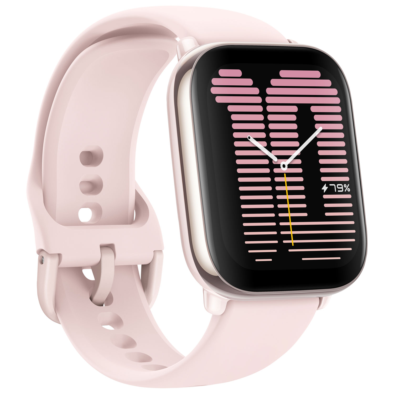 Amazfit Active Smartwatch with Heart Rate Monitor - Petal Pink