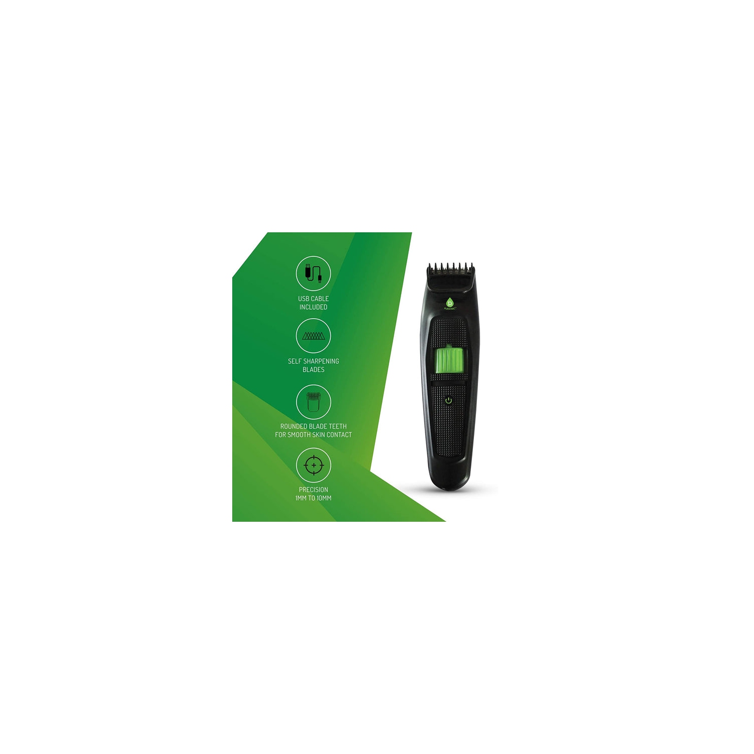 Tondeuse rechargeable pour barbe et corps de Pursonic