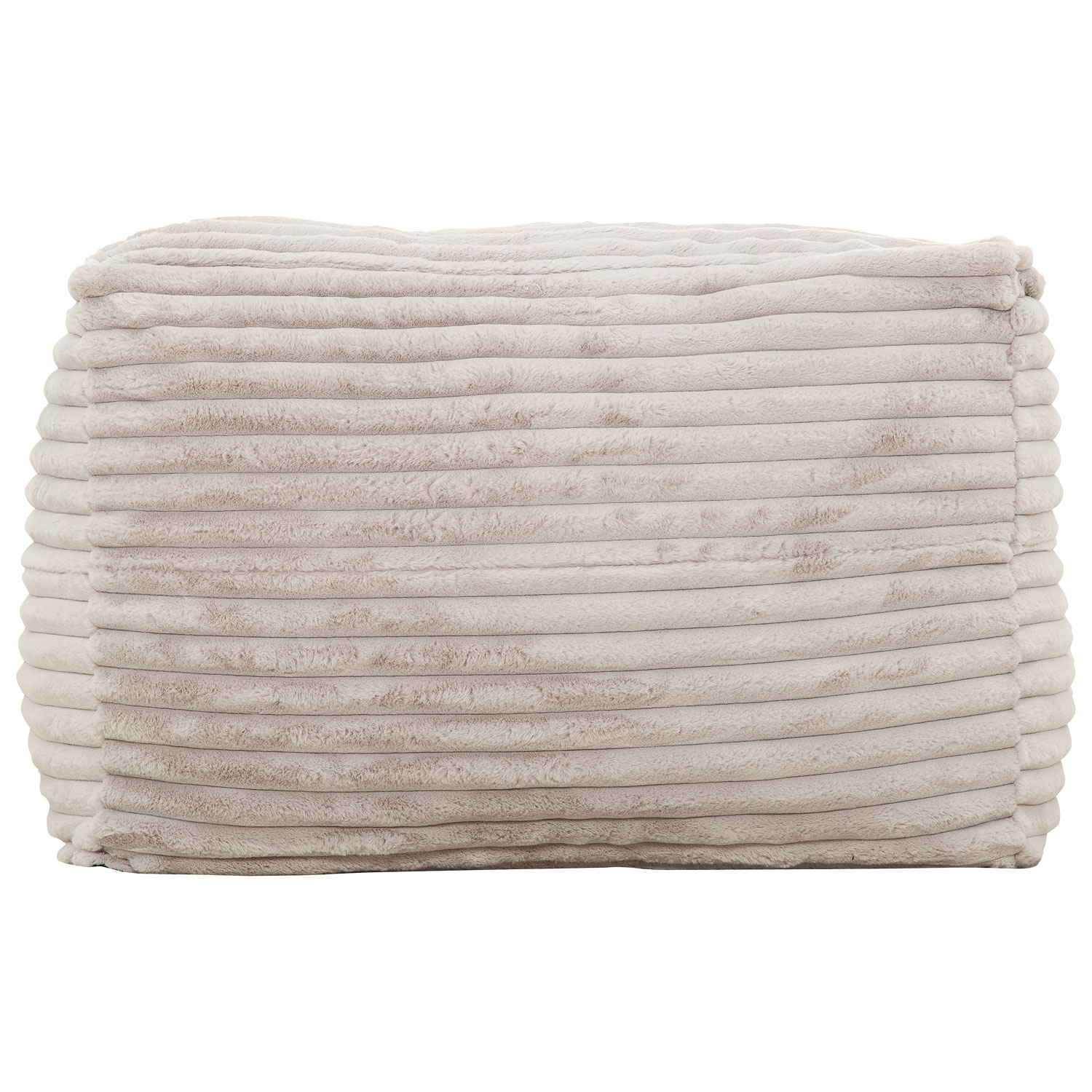 Sealy Redd Memory Foam Corduroy Bean Bag Sofa - Taupe