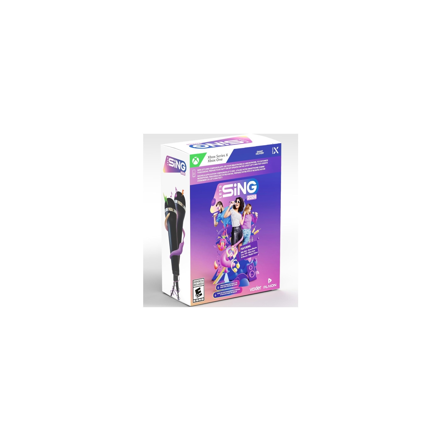 Lets Sing 2024 + 2 Microphones Bundle