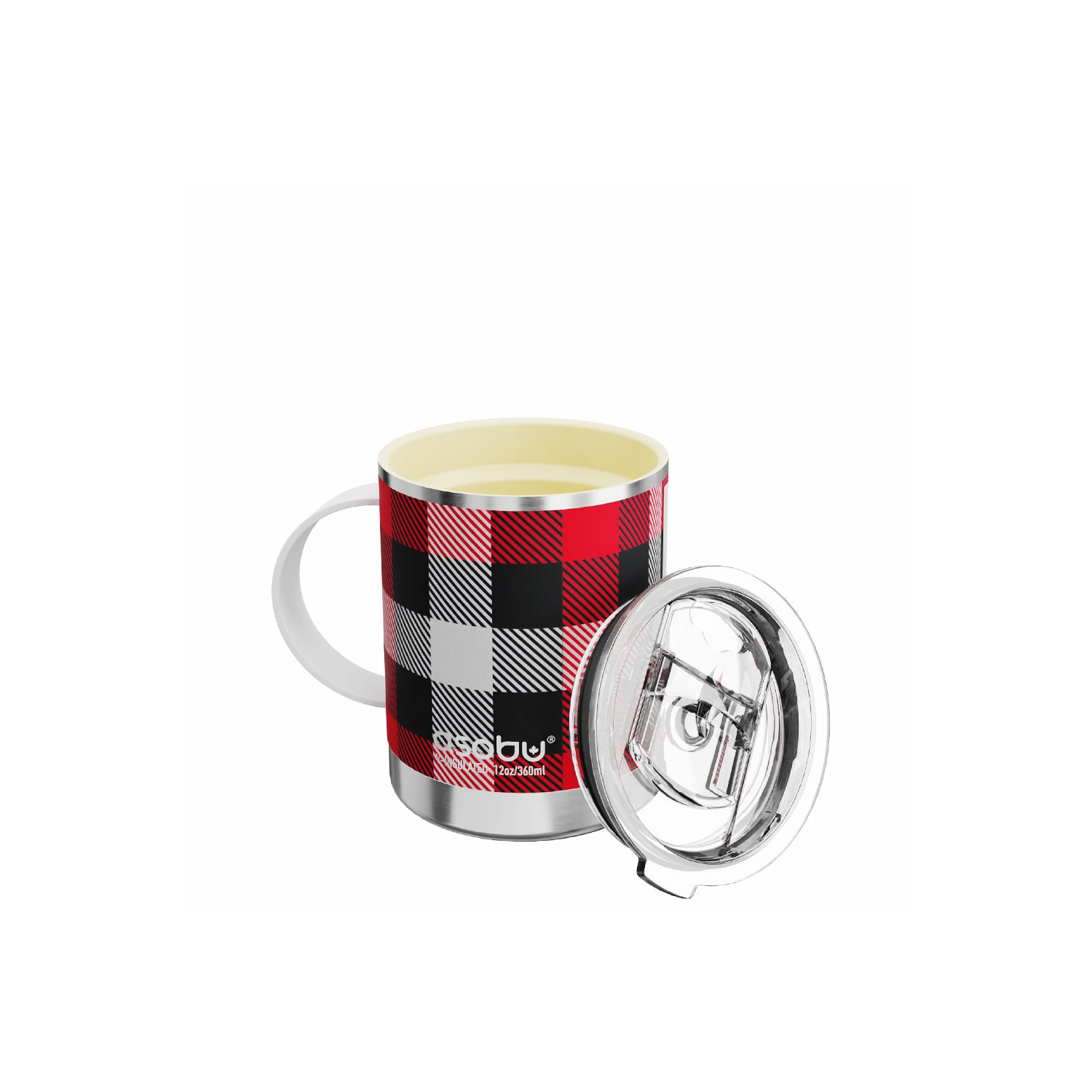 Asobu Ultimate Insulated Coffee Mug with Inner Ceramic Coating