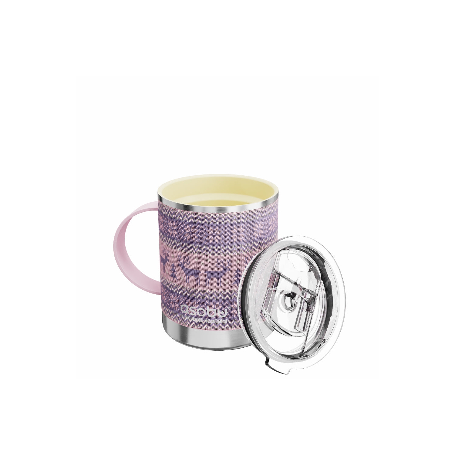 Asobu Ultimate Insulated Coffee Mug with Inner Ceramic Coating