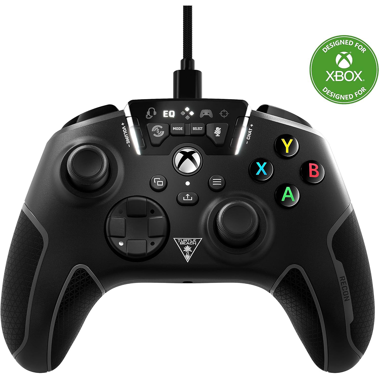 Refurbished (Excellent)- Turtle Beach Recon Controller Wired Gaming Controller for Xbox Series X & Xbox Series S, Xbox One & Windows 10 PCs -Black