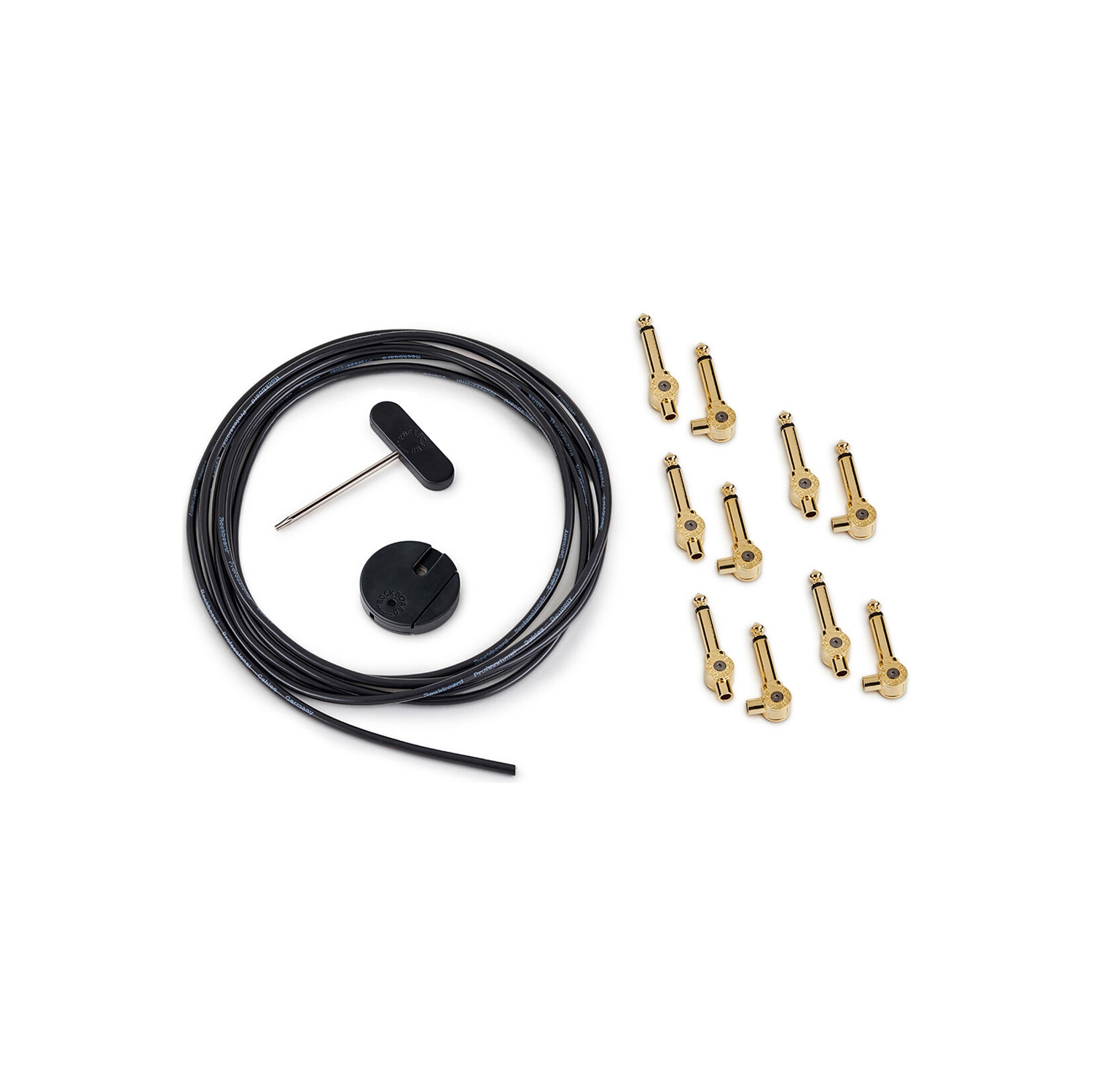 RockBoard de Warwick PatchWorks Ensemble de câbles de raccordement sans soudure - Câble 118-7/64 10 fiches or