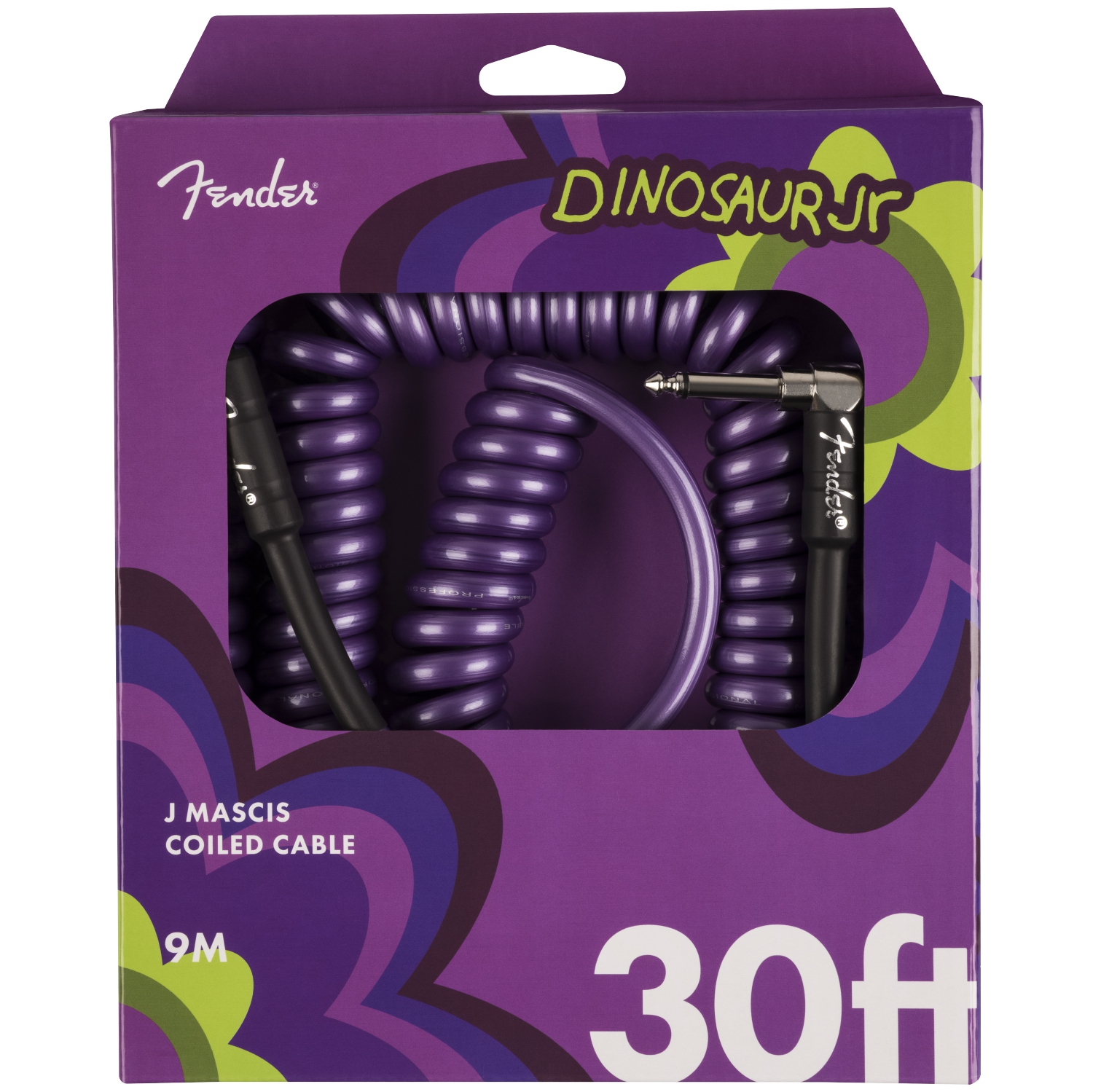 Câble de bobine de 30 pi J Mascis de Fender - Violet