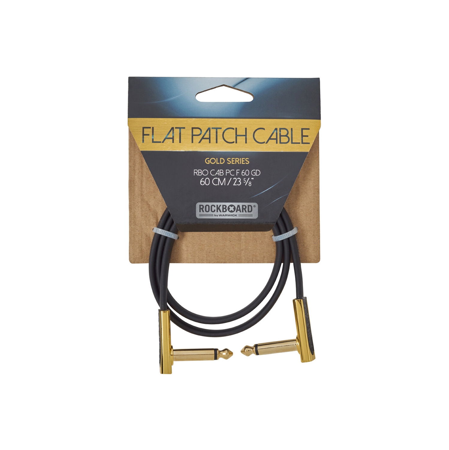 RockBoard by Warwick Gold Series Flat Patch Cable - 23-5/8