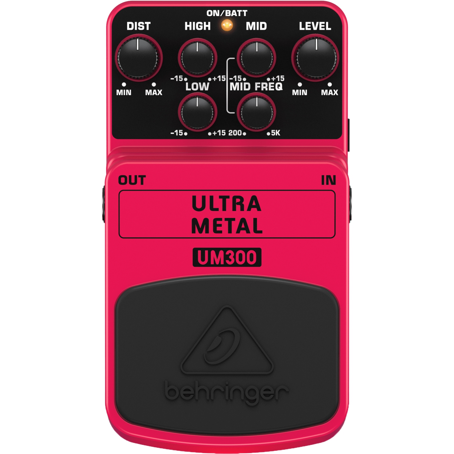 Behringer Ultra Metal Distortion Effects Pedal