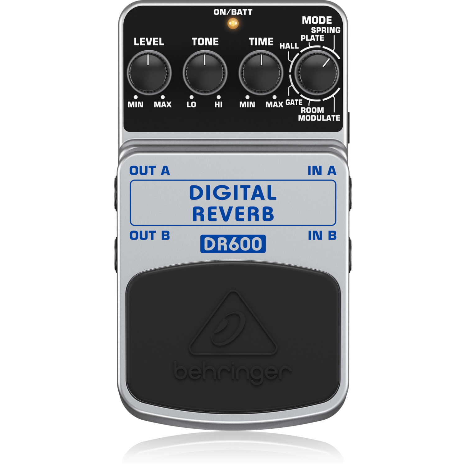 Behringer DR600 Digital Stereo Reverb Effects Pedal