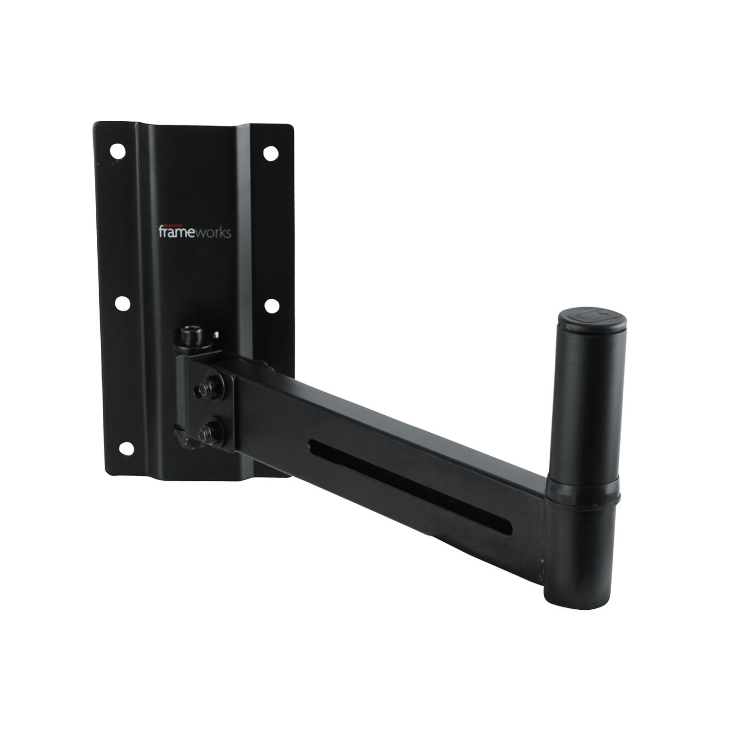 Gator Adjustable Wall Mountable Speaker Stands - Black