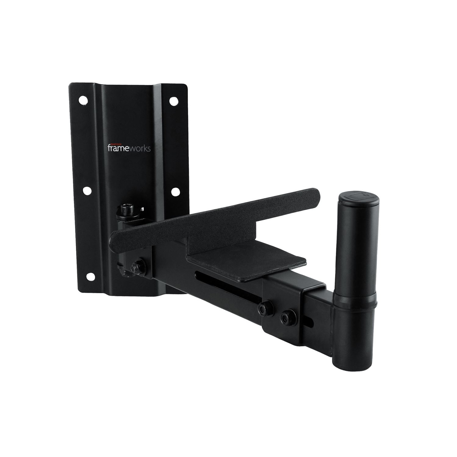 Gator Adjustable Wall Mountable Speaker Stands - Black