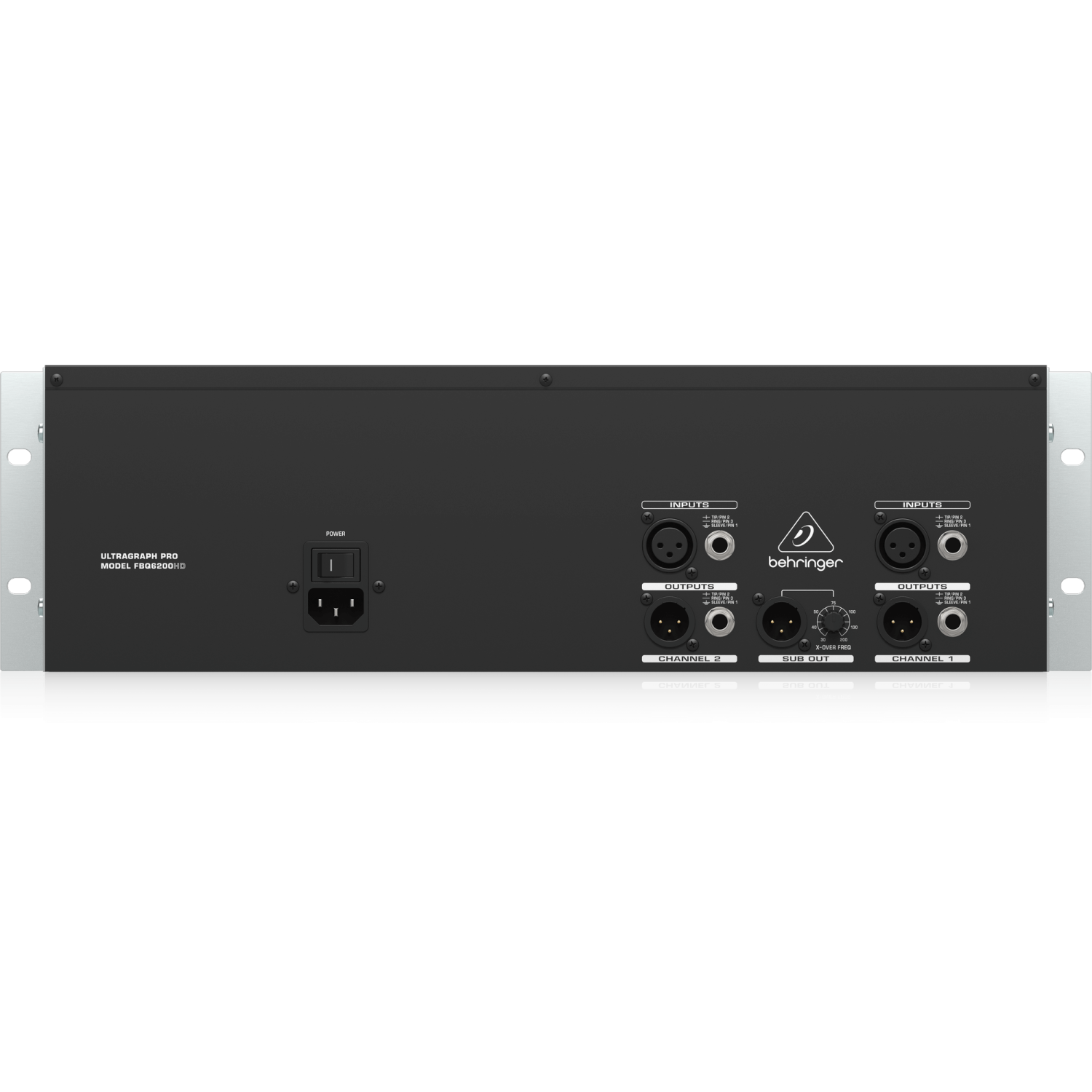 Behringer ULTRAGRAPH PRO FBQ6200HD High-Definition 31-Band Stereo Graphic Equalizer with FBQ Feedback Detection System