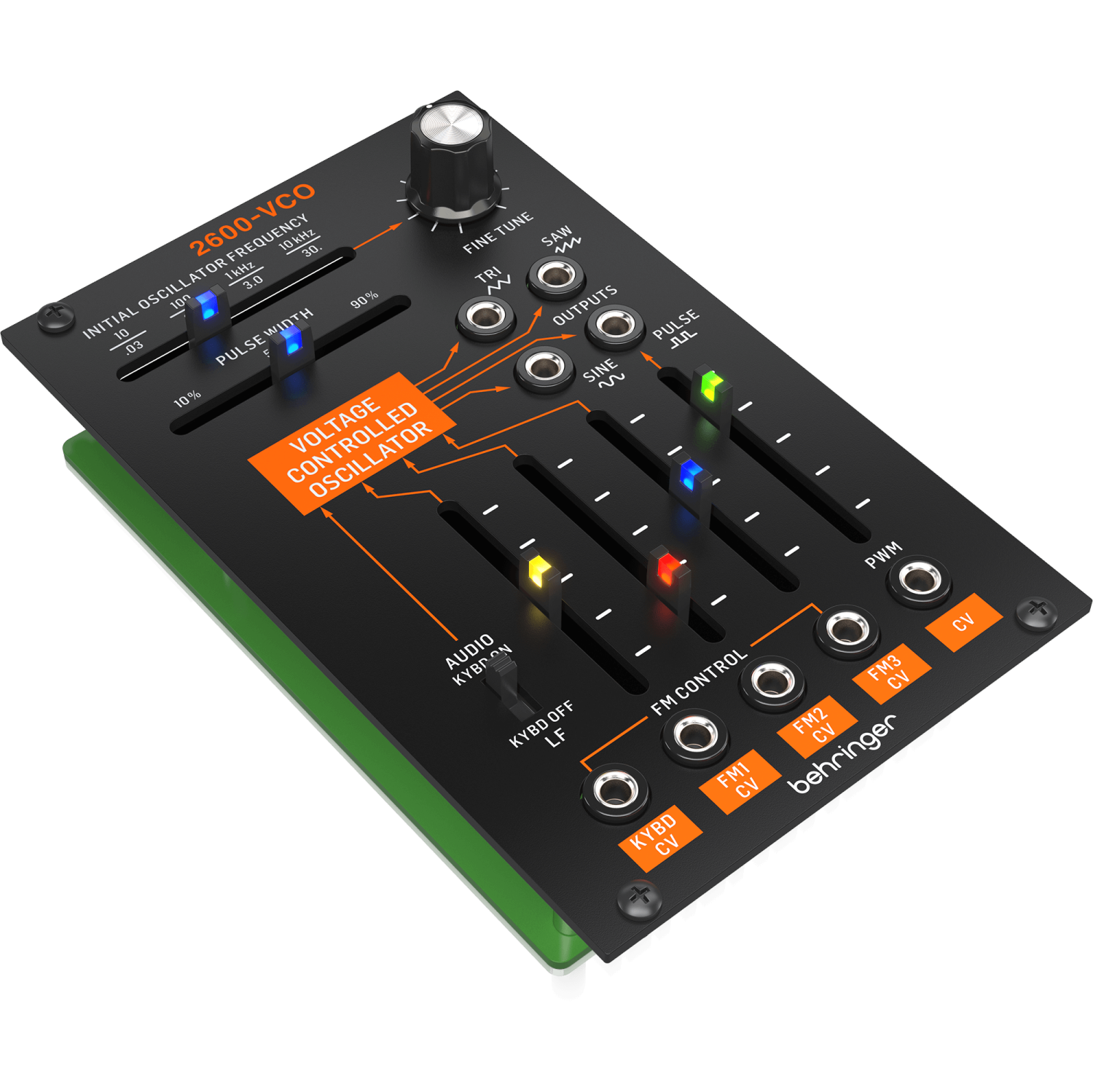 Module VCO analogique légendaire 2600-VCO de Behringer pour Eurorack