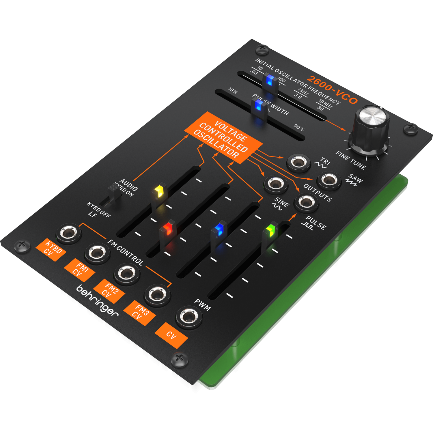 Module VCO analogique légendaire 2600-VCO de Behringer pour Eurorack