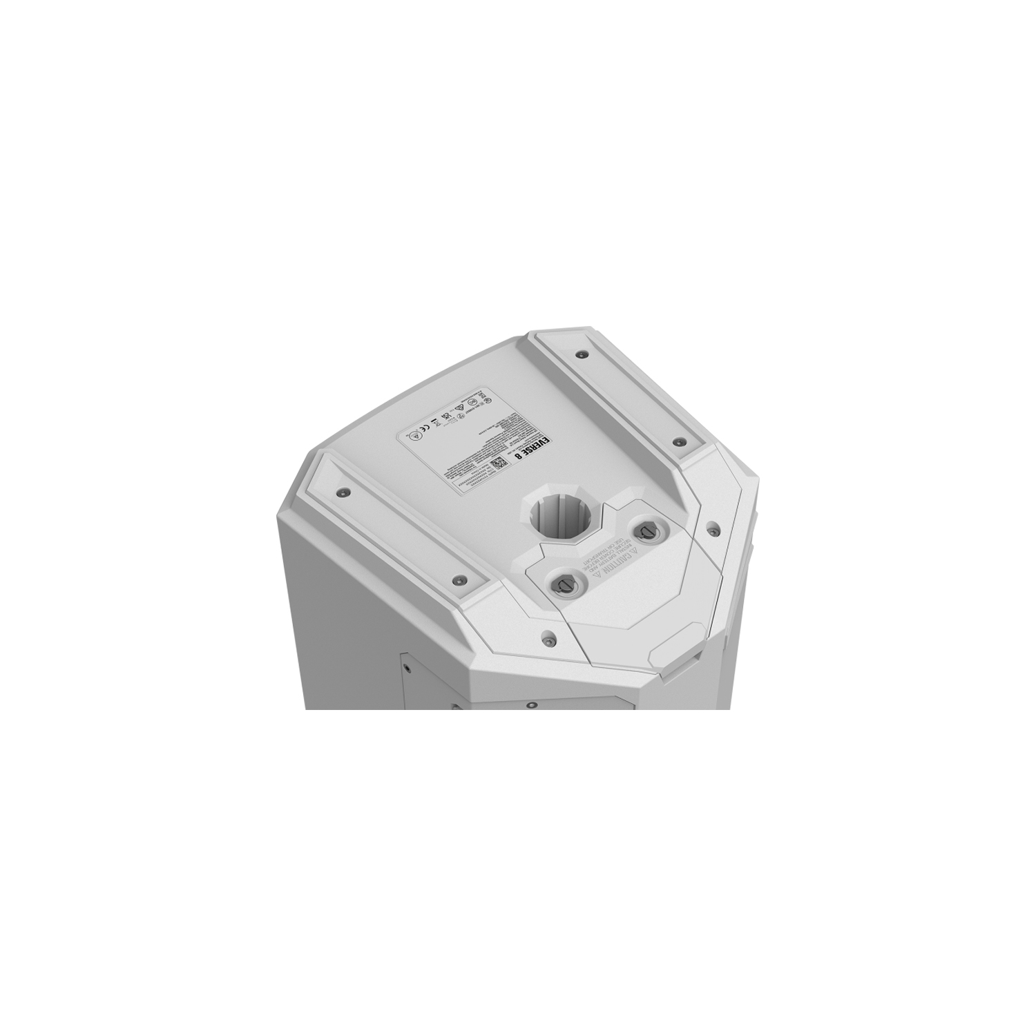 Haut-parleur IP43 alimenté par piles EVERSE 8 d'Electro-Voice avec Bluetooth - Blanc