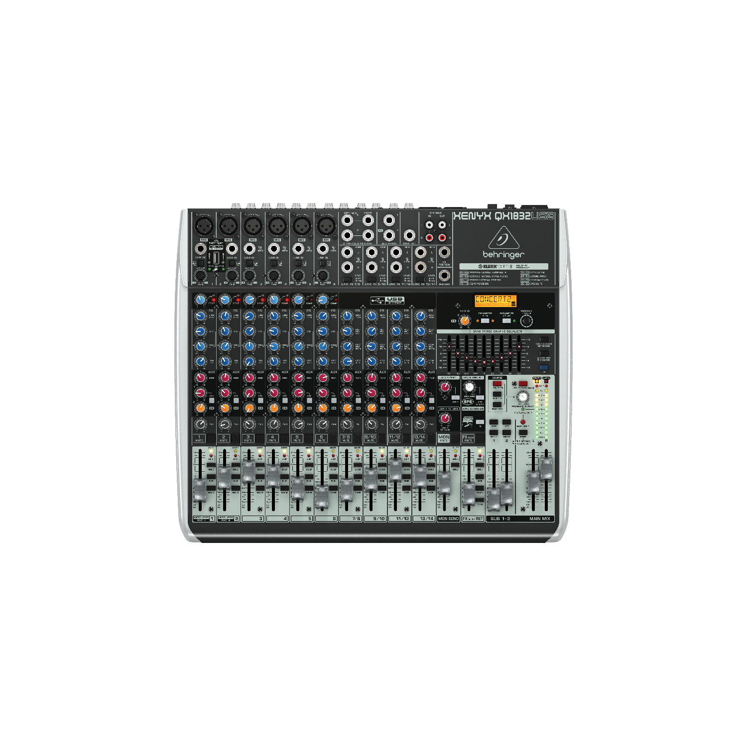 Behringer 18 Input 3/2 BUS Mixer USB Audio Interface