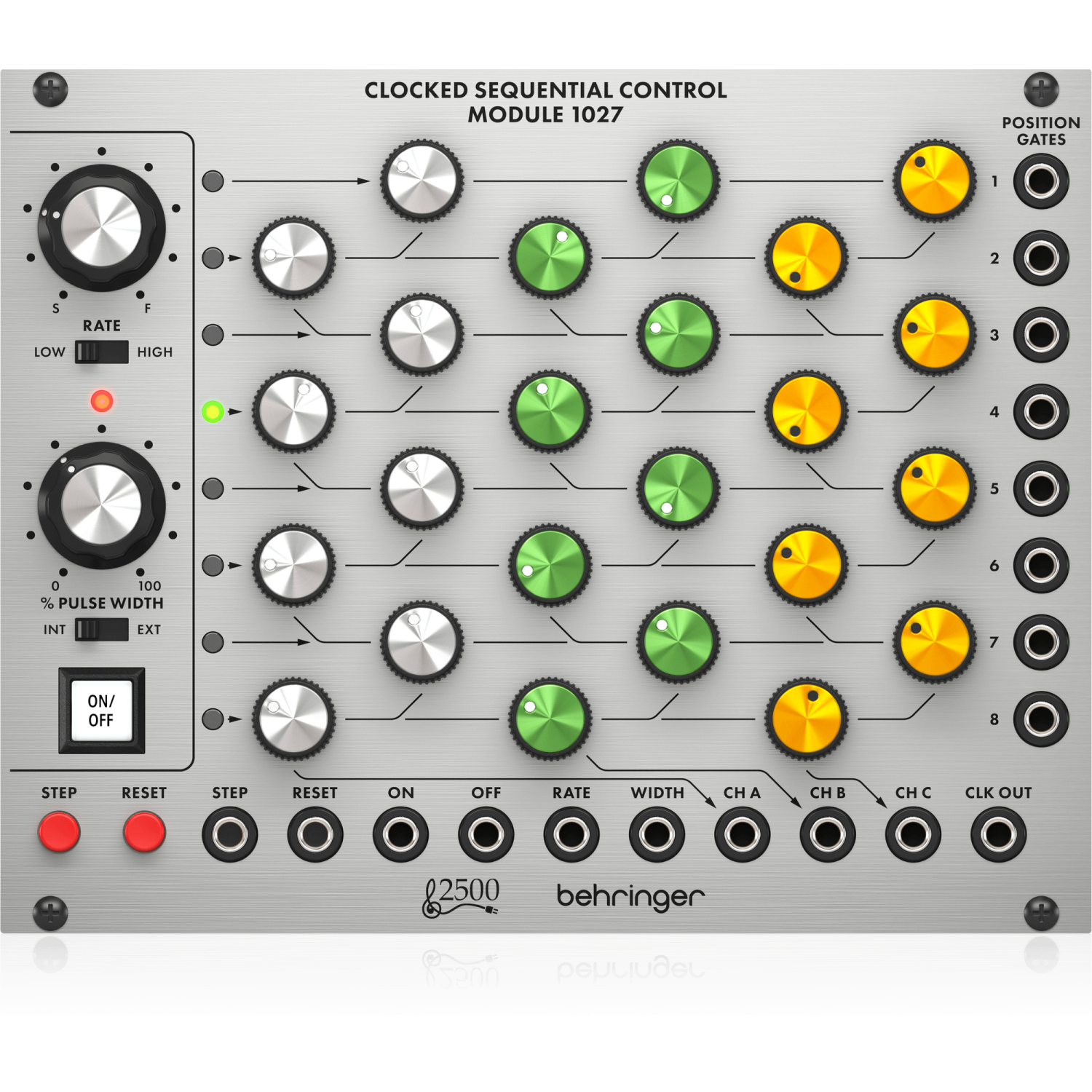 Module de commande séquentielle verrouillé de Behringer 1027