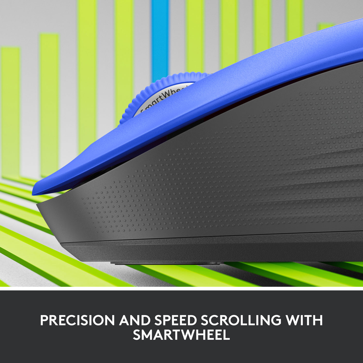 Logitech Signature M550 L Wireless Optical Mouse - Blue