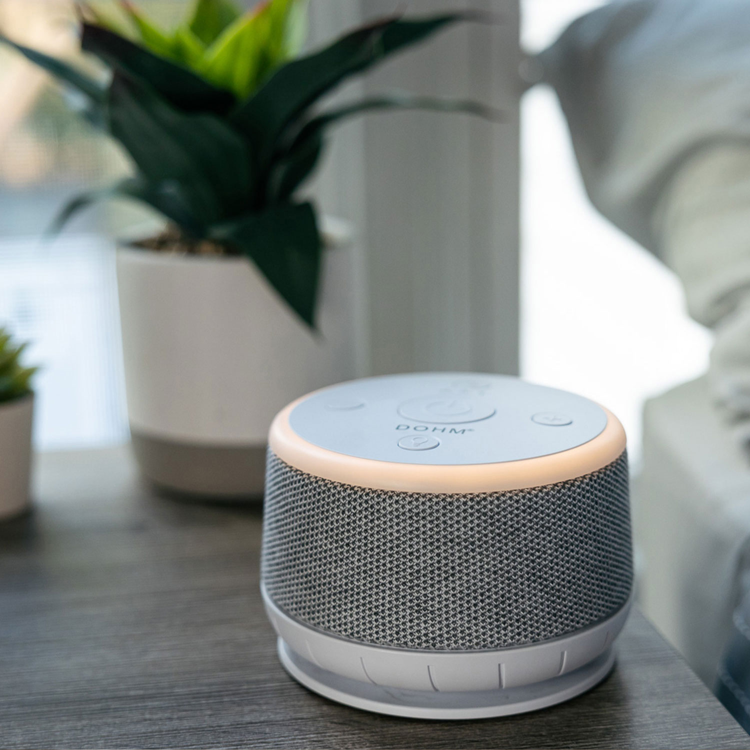 Appareil sonore Dohm Nova avec veilleuse de Yogasleep - Blanc