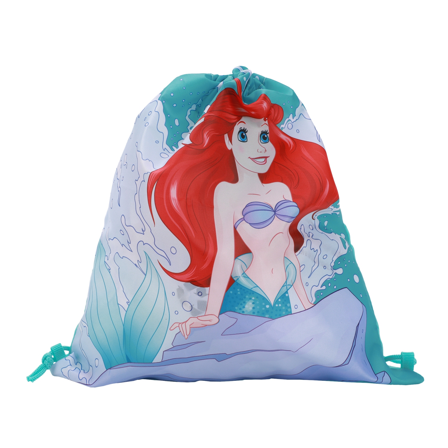 Ensemble 5 pièces avec fourre-tout de plage pour enfants la petite sirène de Disney Princess