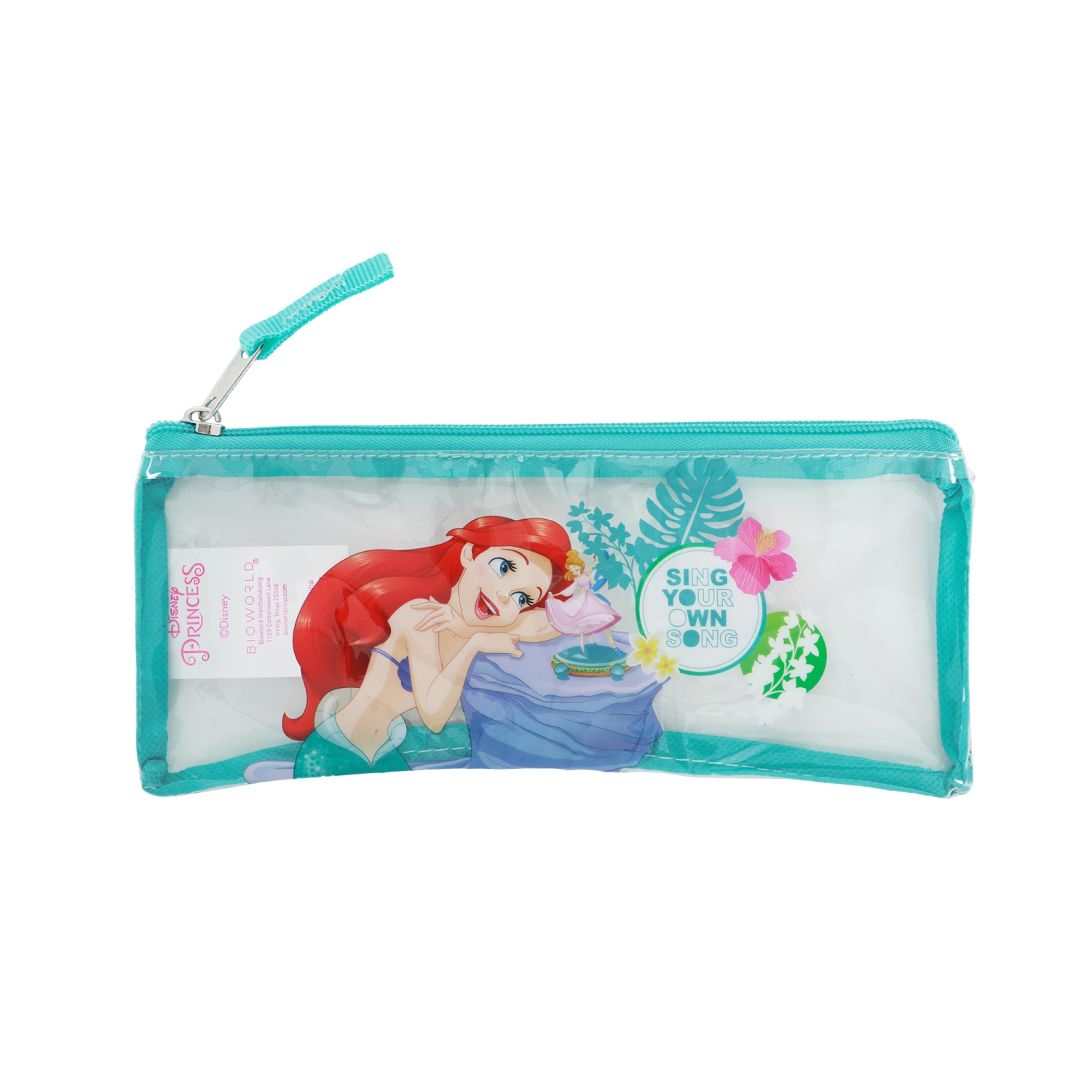 Ensemble 5 pièces avec fourre-tout de plage pour enfants la petite sirène de Disney Princess