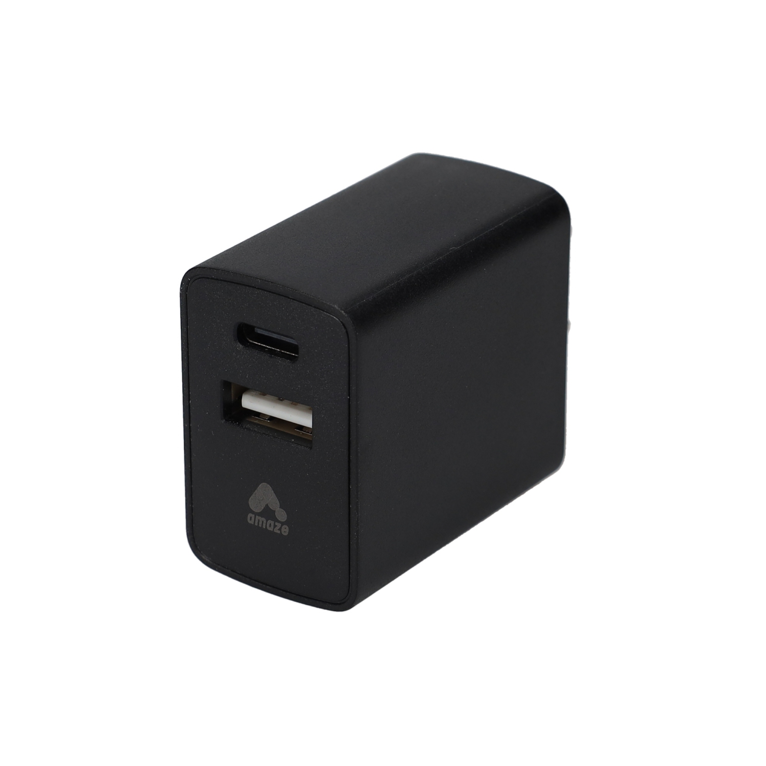 CHARGEUR MURAL DOUBLE PORT 20&nbsp;W USB AMPLIFIÉ - NOIR