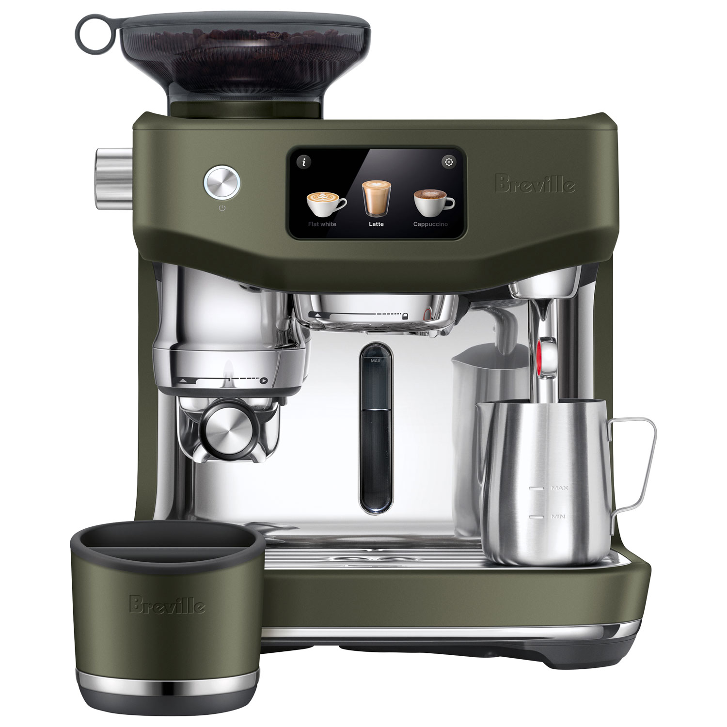 Breville Oracle Jet Espresso Machine with Frother & Coffee Grinder - Olive Tapenade