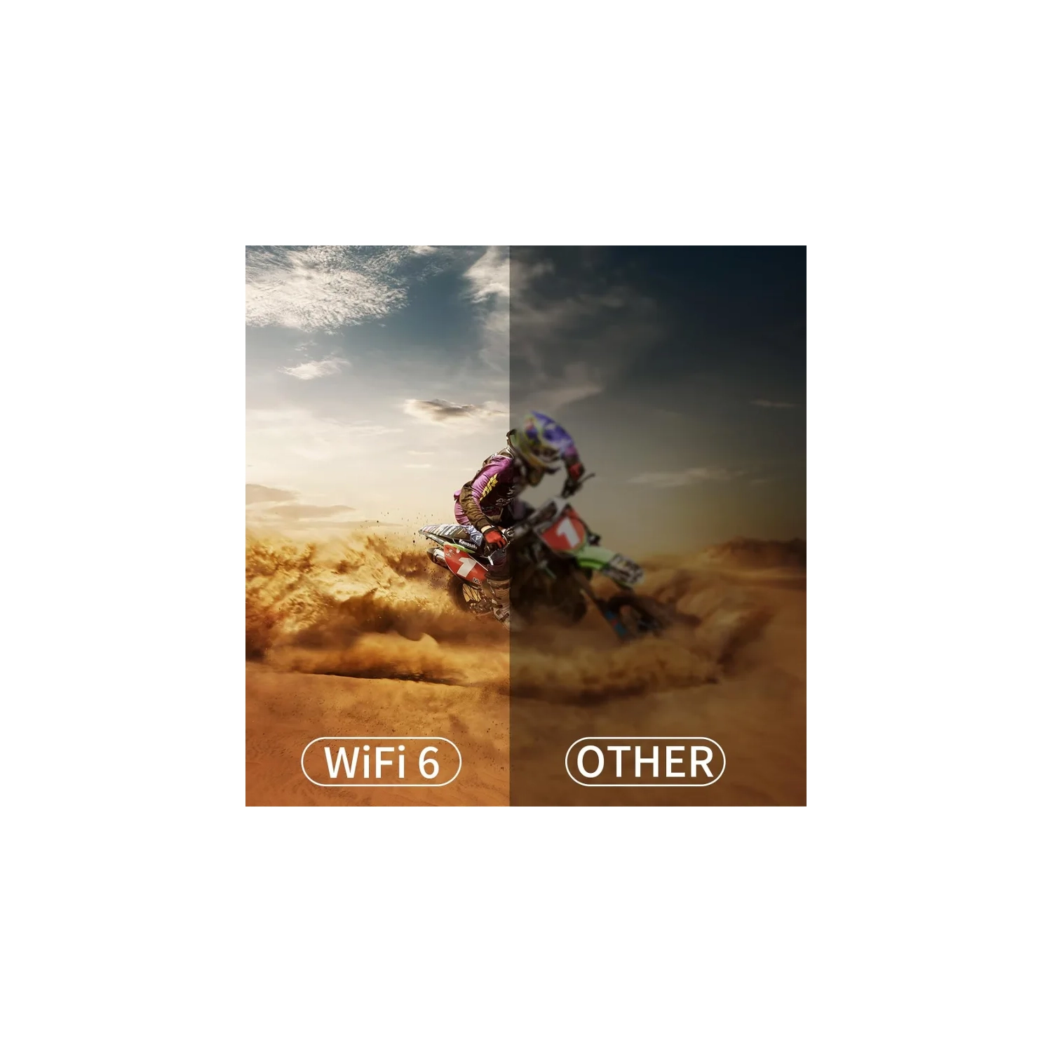 Mini Projector with WiFi 6 & Android 11 OS - Automatic Keystone, 130 Inch Display | 4K Home Cinema HDMI Projector for Phone/PC/Laptop/PS5/Xbox/Stick