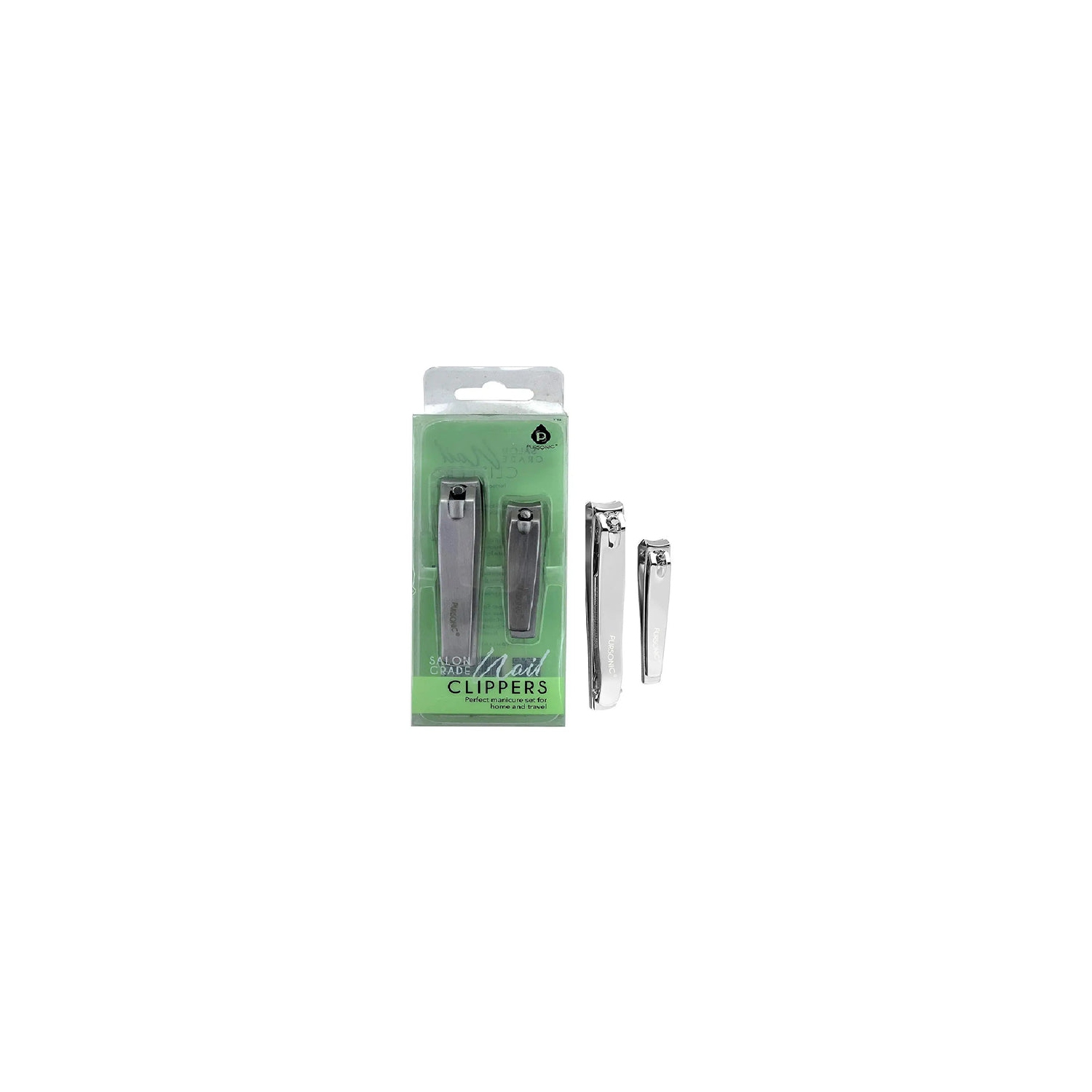 Pursonic Salon Grade Premium 2 Pack Nail Clipper