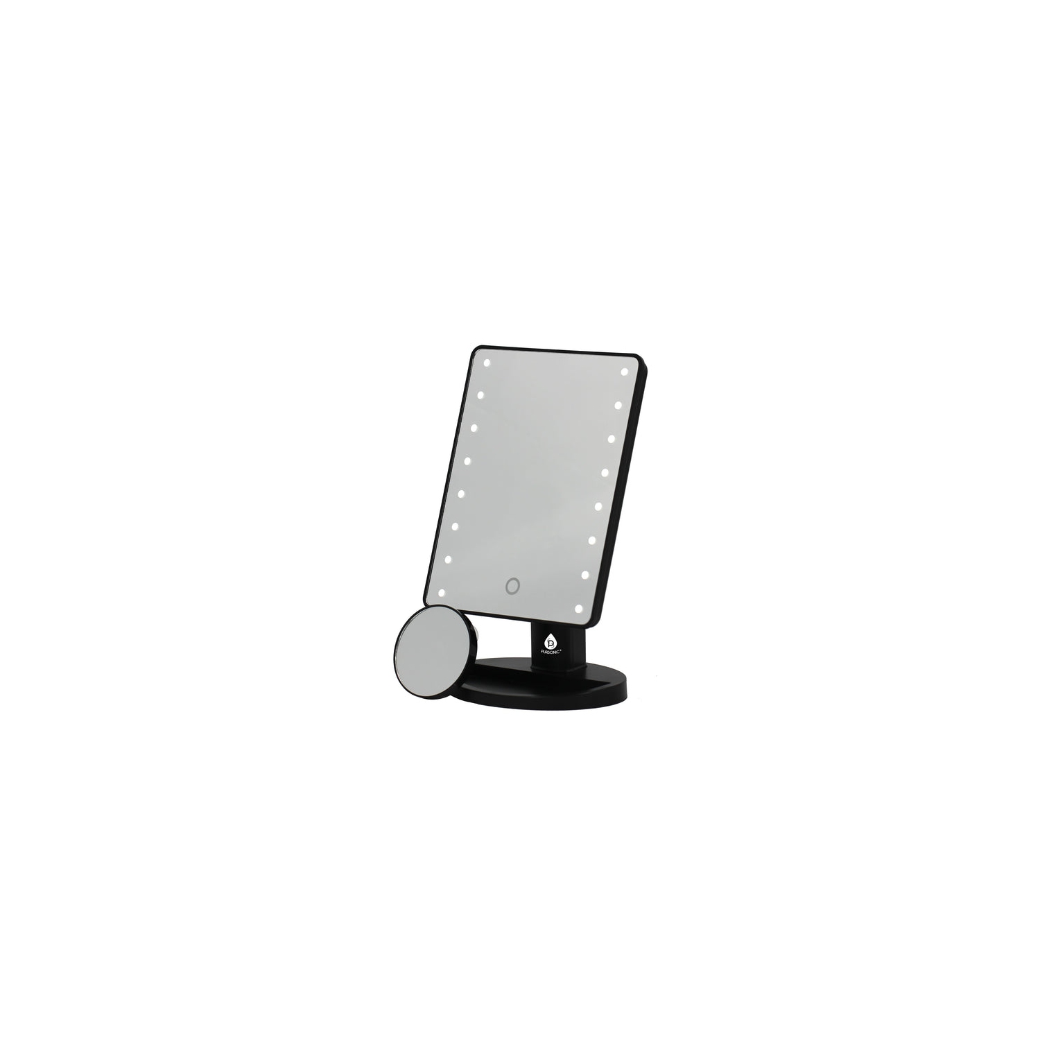 Pursonic LED Lighted Vanity Makeup Mirror White