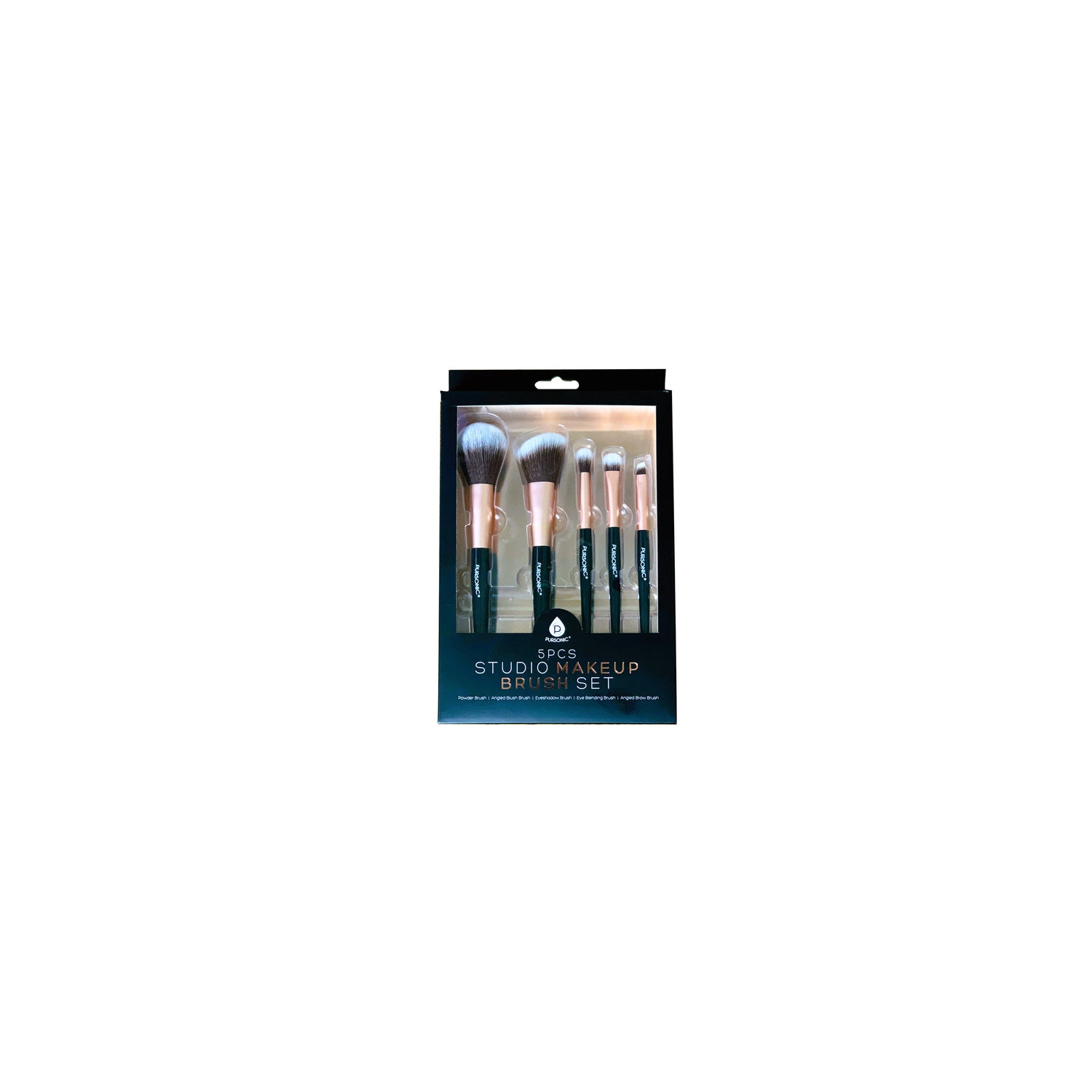 Pursonic 5 Pcs Studio Makeup Brush Set