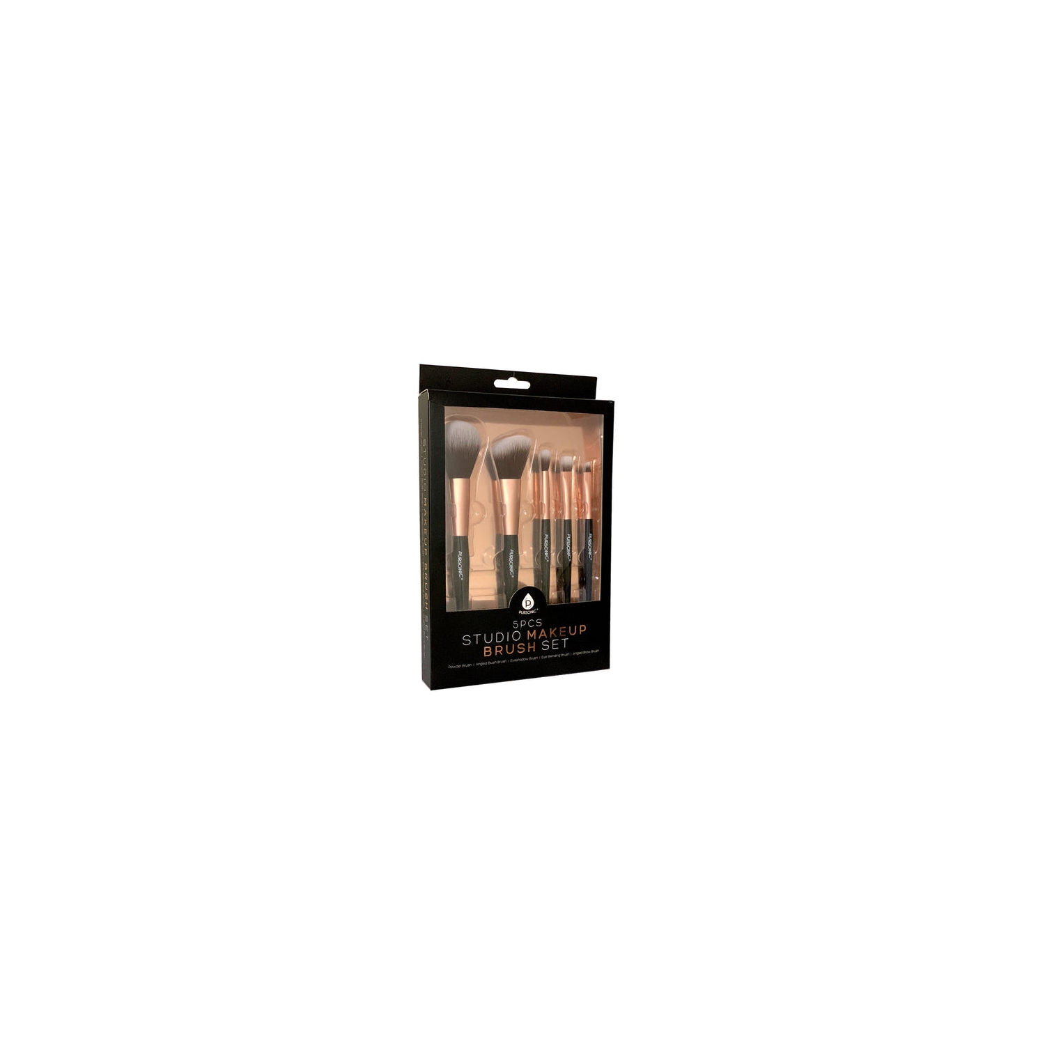 Pursonic 5 Pcs Studio Makeup Brush Set