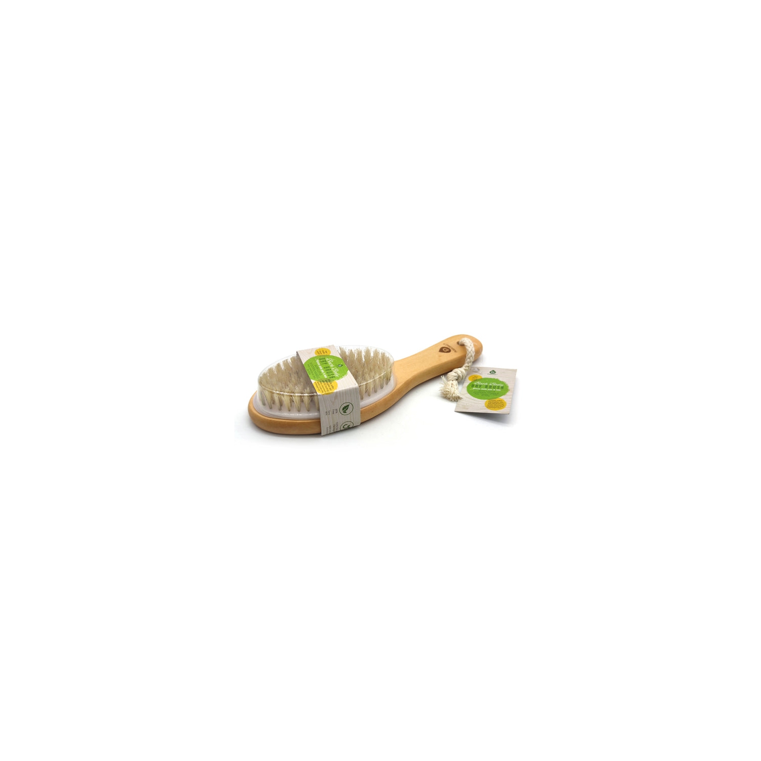 Pursonic Bath Body Brush With Lotus Wooden Handle